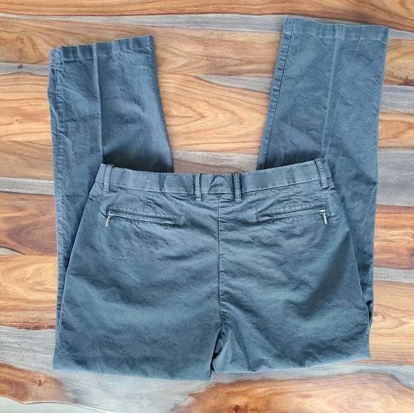 Dockers Men's Dress Pants, Blue, 36 Waist 32 Length, Zipper Back Pockets - Picture 2 of 5